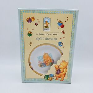 Royal Doulton Winnie the Pooh Gift Collection Toddler 3PC Dish Set Ceramic